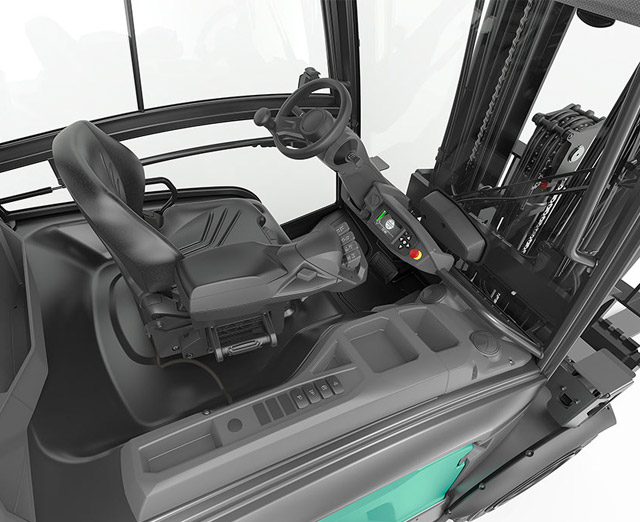 Elección de control en las carretillas elevadoras fb14-20cn2 triciclo