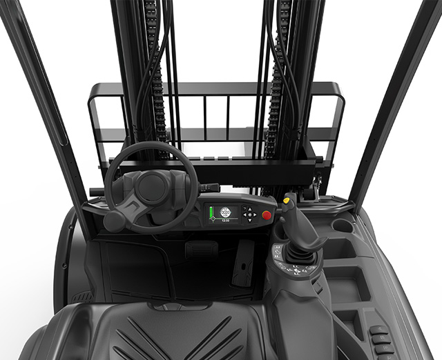 Elección de volante en las carretillas elevadoras fb14-20cn2 triciclo